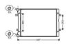 AKS DASIS 040001N Radiator, engine cooling